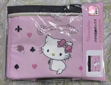 챠미키티 뚜껑 포함 수납 박스 핑크 미개봉 새상품 아베일 한정판