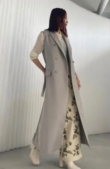 AMERI LADY JACKET VEST DRESS 아메리 베스트