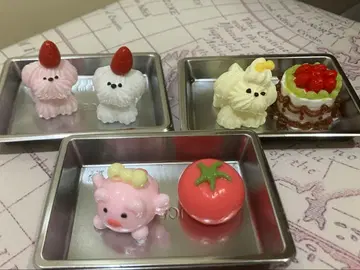 미니 스퀴즈 각 400 + 배송비 휘핑 강아지 토마토 돼지 홀케이크