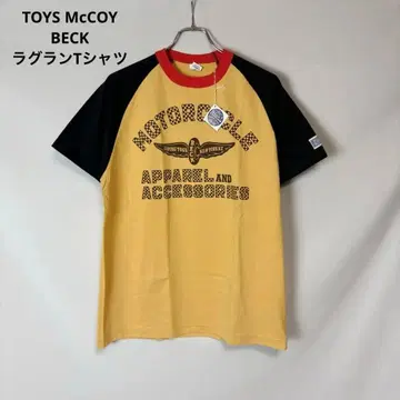 미사용품 TOYS McCOY BECK 토이즈 맥코이 래글런 T셔츠 L