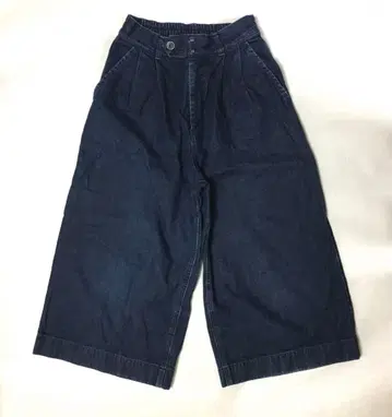 옴니갓 OMNIGOD 데님 가우초 팬츠 큐롯 사이즈 2