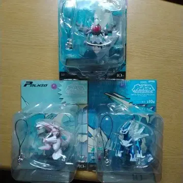 포켓몬 받침대 포함 컬렉션 피규어 스트랩 디아루가 파르키아