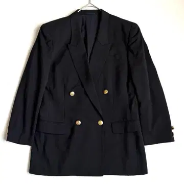 VINTAGE 페이튼 플레이 더블 브레스트 테일러드 자켓 골드 버튼