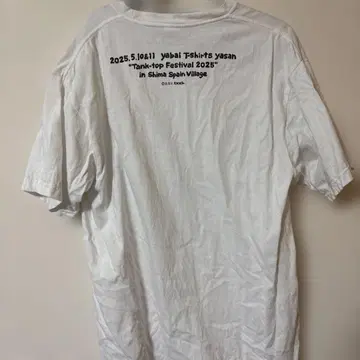 야바이T셔츠야상 Tank-top Fes 2025 티셔츠 XL 사이즈