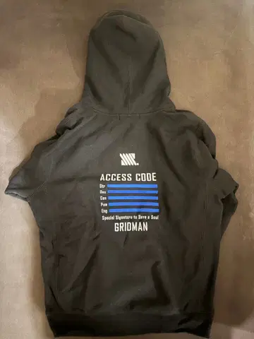 NOWHEREBOY GRIDMAN 후드티