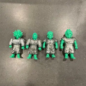 드래곤볼 드라메탈 크로스업 4체 그린 지우개 손오공 손오반