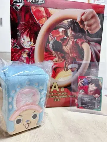 원피스 피규어 프로모 카드 카드 케이스 제일복권 세트