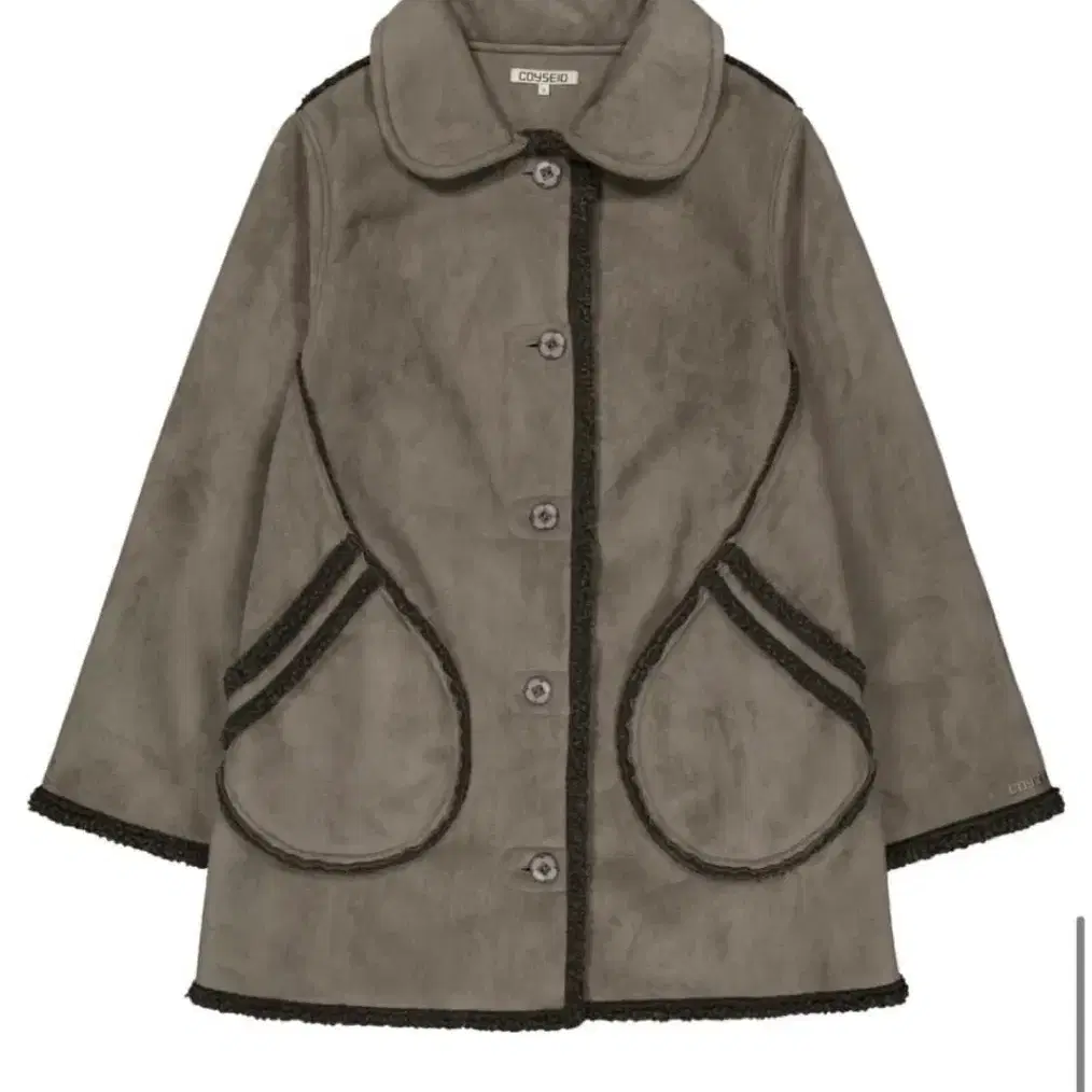 RAW EDGE CARDIGAN MELANGE GREY Koiseio Cardigan #코이세이오,#코이