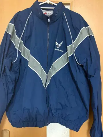에어 포스 나일론 자켓 네이비
