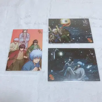 은혼 애니플렉스 브로마이드 쇼카손주쿠 긴토키 타카스기 카츠라