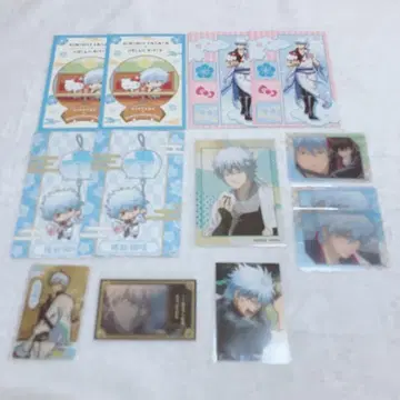 은혼 사카타 긴토키 산리오 화조풍월 은혼 월드 엽서 브로마이드 특전