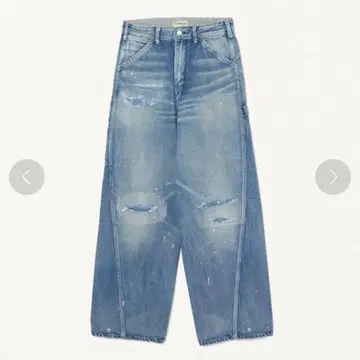 FORSOMEONE PAINTER DENIM INDIGO 46