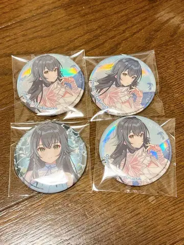 학마스 하츠보시 수족관 츠키무라 테마리 오로라 캔뱃지