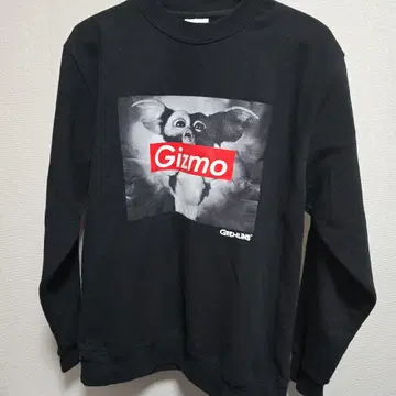 기즈모 영화 그렘린 트레이닝복 블랙 L 사이즈 남녀 공용 맨투맨