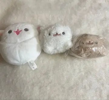 포메라니안 모찌 키링 3개 세트