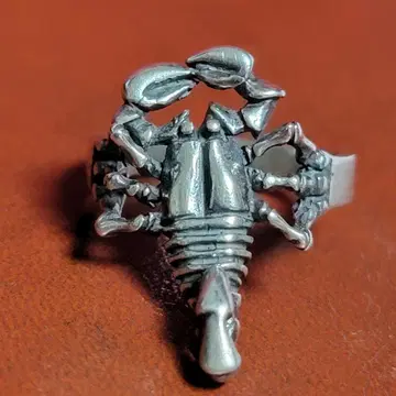 빈티지 은반지 전갈 스콜피온 스털링 실버