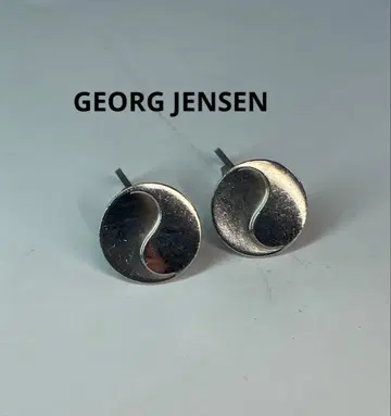 GEORG JENSEN 393 실버 커프 링크스