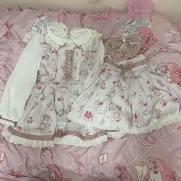 LIZLISA 리즈리사 Salon de Fraise 패턴 셋업