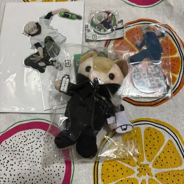 주술회전 굿즈 묶음 판매 봉제 인형 아크릴 스탠드 이누마키 토게