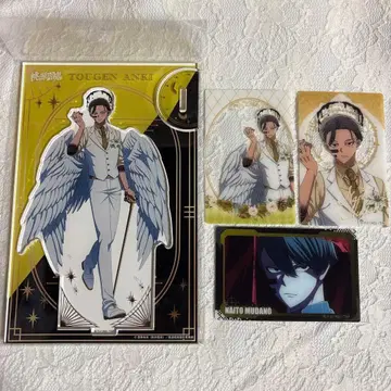 도원암귀 천사와 악마 금박 아크릴 스탠드 트레이딩 카드 무다노 무진