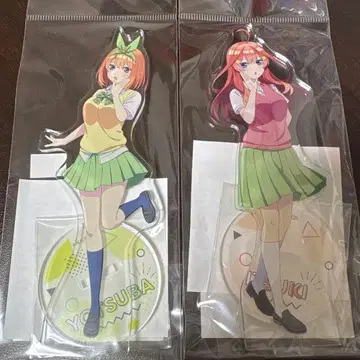 나카노 요츠바 나카노 이츠키 아크릴 스탠드 5등분의 신부전