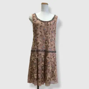 1616 GRACE CLASS 그레이스 클래스 총자수 비쥬 원피스 S