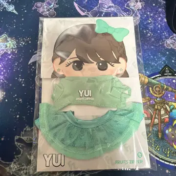 FRUITS ZIPPER YUI 의상 세트 치비 누이