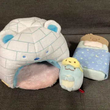 스미코구라시 테노리 봉제 인형 토카게 얼음집 침대