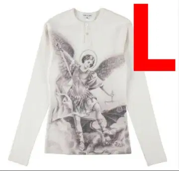 VALLAD 써멀 긴팔 티셔츠 L 사이즈 화이트