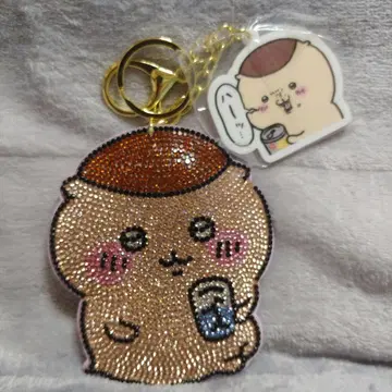 새상품 치이카와 (먼작귀) 밤만쥬 큐빅 아크릴 참 키링