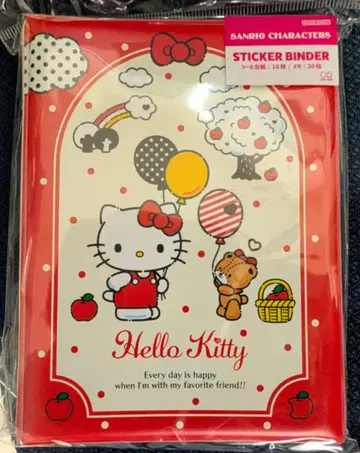 오늘 출시 헬로키티 스티커 바인더