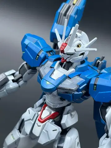 전 페인팅 완성품 HG 건담 에어리얼 개수형