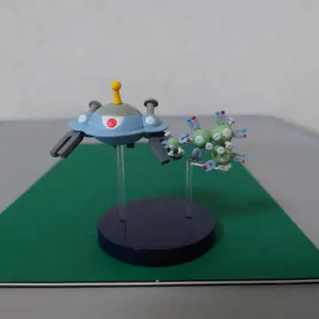 코일 레어코일 자포코일 입체 포켓몬 도감 피규어(지지대 파손)