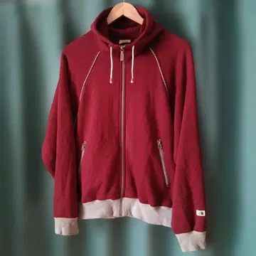 빈티지 더 노스페이스 브라운 택 풀 집업 후드 맨투맨 O