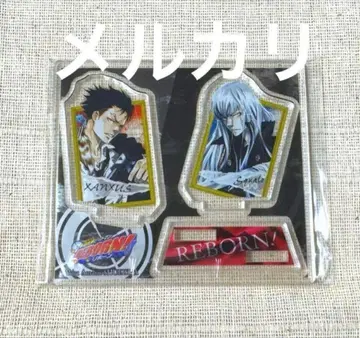 리본 아크릴 스탠드 XANXUS&스쿠알로