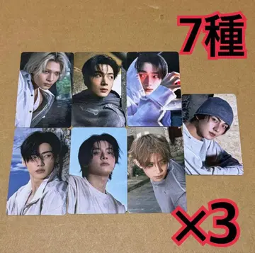 ENHYPEN 트레이딩 카드 7종 x 3 타워 레코드 VANISH 1