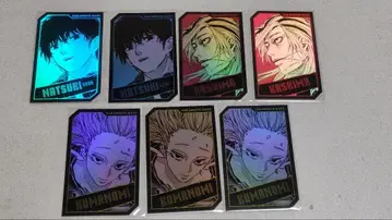 사카모토 데이즈 홀로 카드 컬렉션 세바 나츠키 시마 쿠마노미 8점 세트