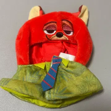 디즈니 스토어 닉 주토피아 봉제 인형 코스튬 판초