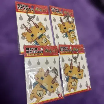 요괴워치 코마지로 아크릴 키링 미개봉 4점