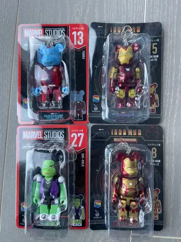 초인기 마블 스튜디오 큐브릭 4체 세트