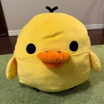 산엑스 리락쿠마 키이로이토리 봉제 인형