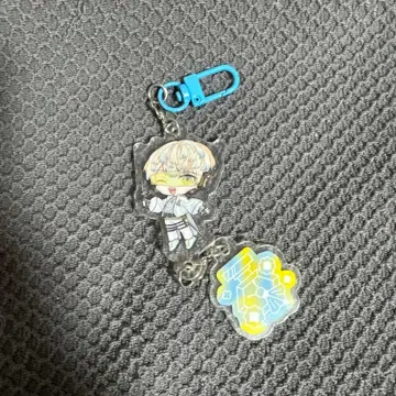 히바치 마나 하프애니 이어지는 아크릴 키링
