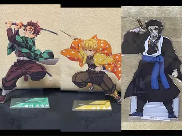 귀멸의 칼날 카마도 탄지로 아가츠마 젠이츠 카이가쿠 빅 아크릴 스탠드