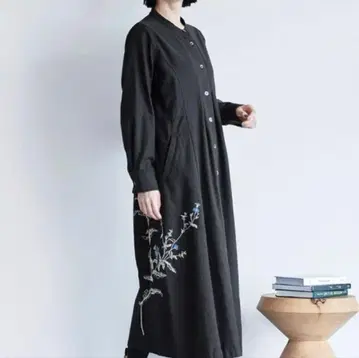 써니클라우드 Sunny clouds 마녀의 치코리 꽃 원피스 3L