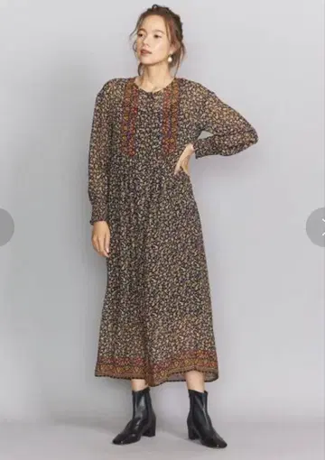 BEAUTY&YOUTH UNITEDARROWS 보헤미안 원피스