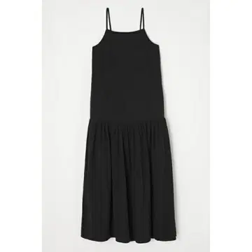 M_BOTTOM GATHER MAXI 드레스