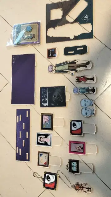 가격 인하! Ib 겔테나전 아크릴 스탠드 등 여러가지 세트