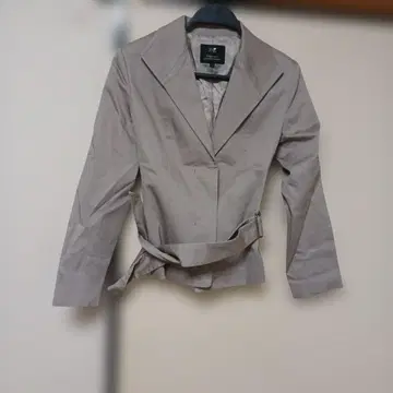 23구 그레이 테일러드 자켓 허리 벨트 포함 & 스커트