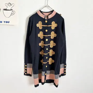 트웰브 바이 트웰브 니트 자켓 나폴레옹 바이컬러 클래식