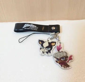 죠죠 이기 & 펫샵 참 포함 핸드폰 스트랩